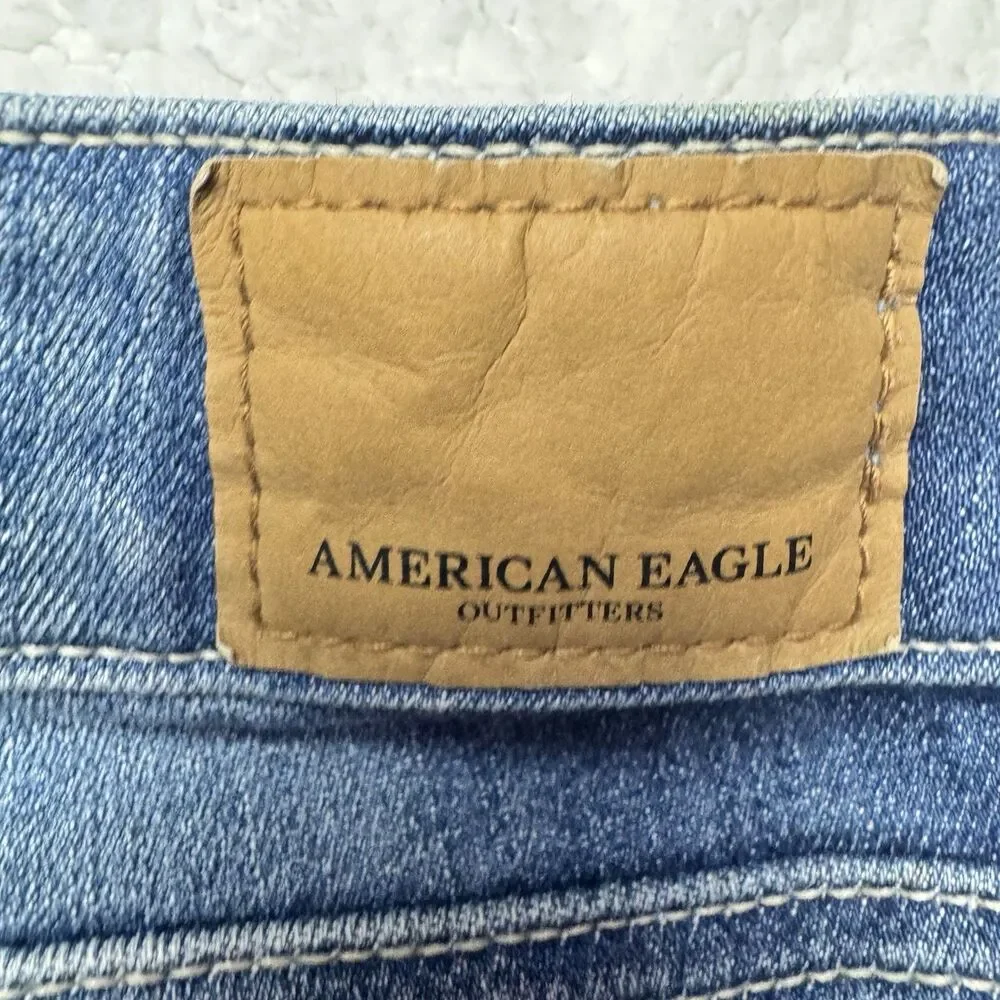 American Eagle Outfitters Skinny Super Super Stretch Jeans  Womens Size 10 Short